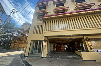 常盤屋旅館の歴史展示