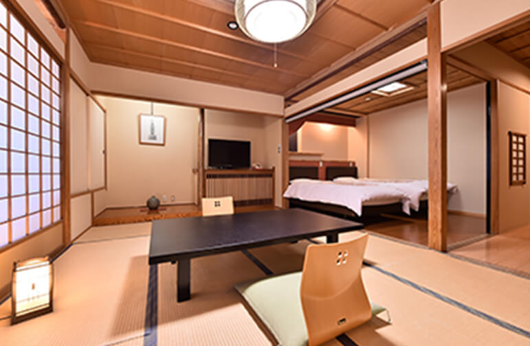 和洋室Aタイプの客室